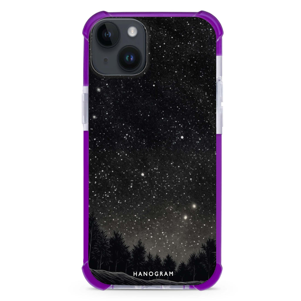 Galactic Gleam iPhone 15 Plus Magsafe 兼容超強防摔保護殼