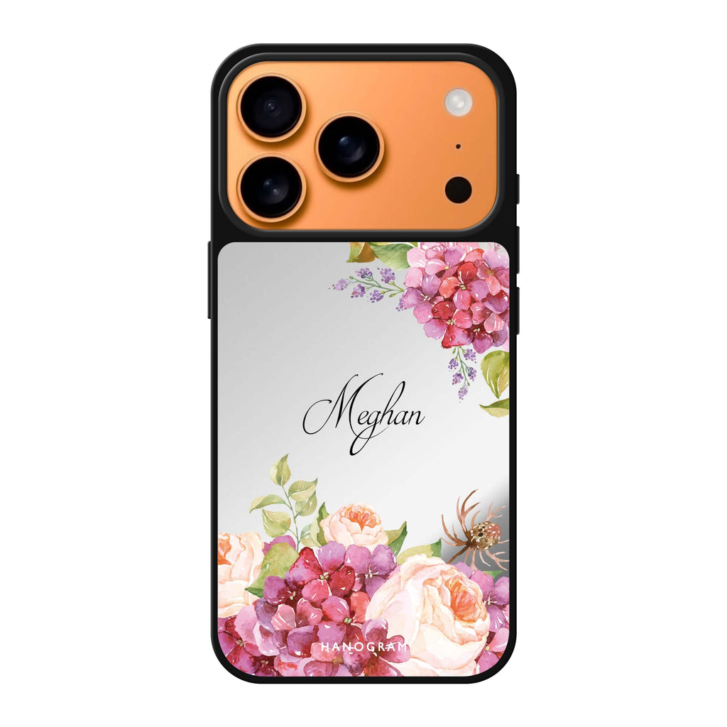 Pretty Floral 鏡面手機殼