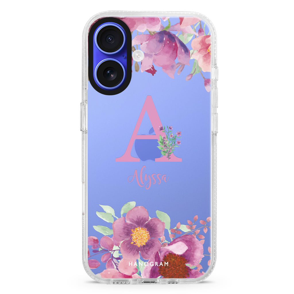 Gorgeous Monogram 水晶透明保護殼