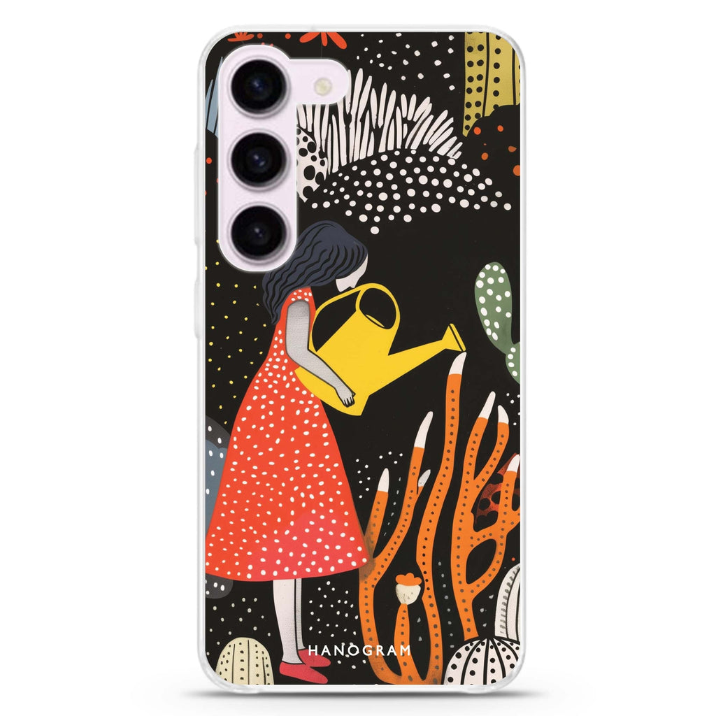 Garden Grace Samsung Galaxy 水晶透明保護殼