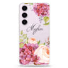 Pretty Floral Samsung Galaxy 水晶透明保護殼