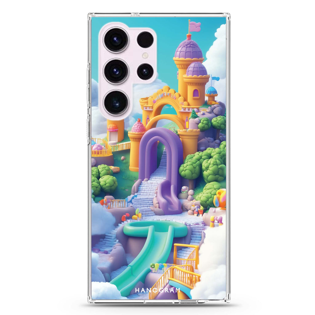Mystic Playground Samsung Galaxy Ultra 透明保護殼，適用 S26/S25/S24/S23 Ultra，圖1