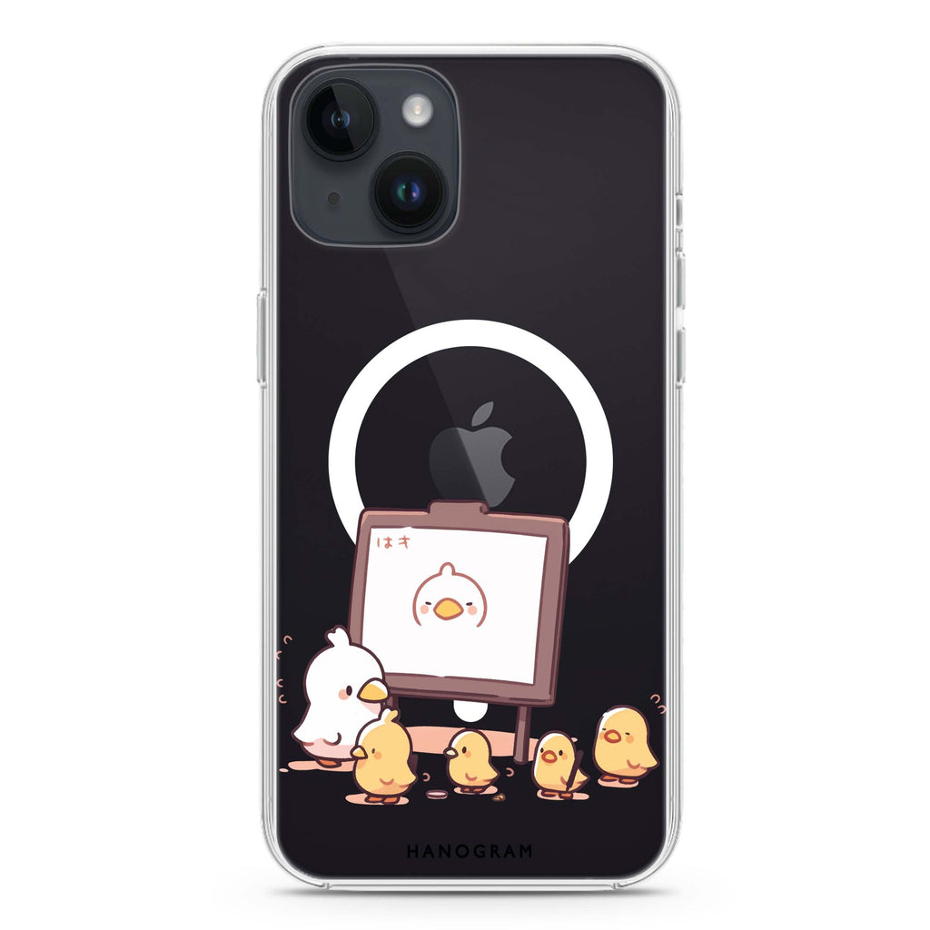 Quack Command iPhone 14 Plus Magsafe 兼容水晶透明保護殼