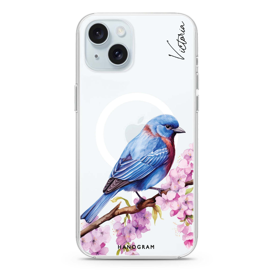 Bunting Blossom iPhone 15 Plus Magsafe 兼容水晶透明保護殼