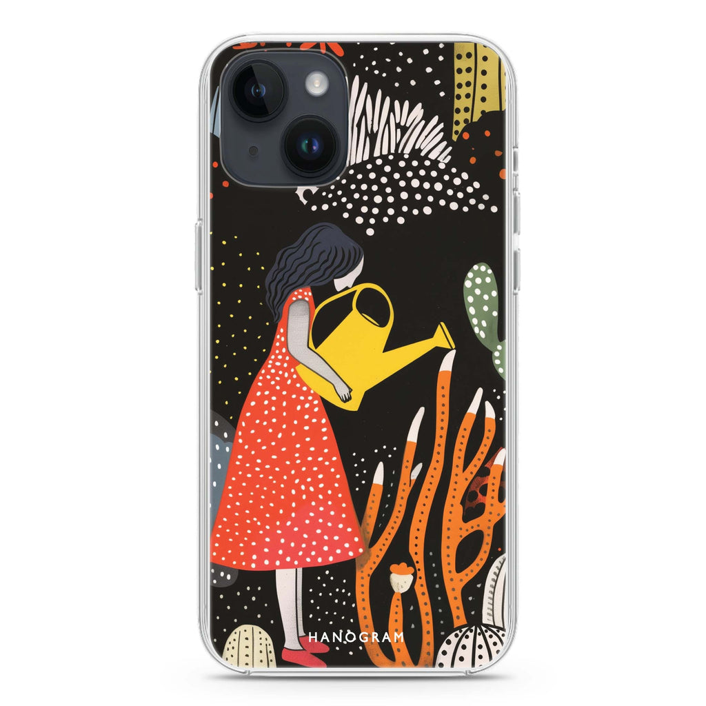 Garden Grace iPhone 15 水晶透明保護殼