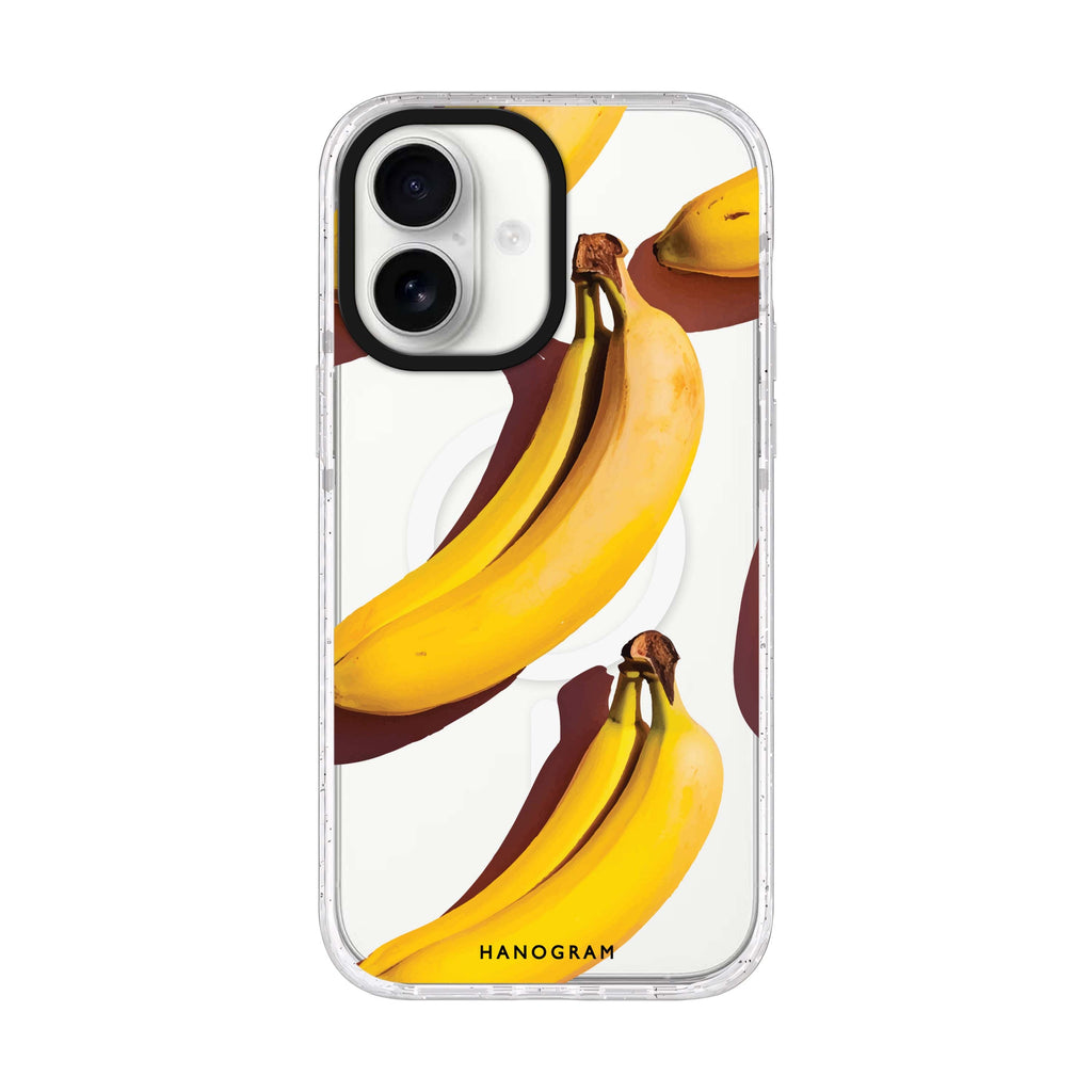 Endless Yellow iPhone 17 水晶透明保護殼正面展示