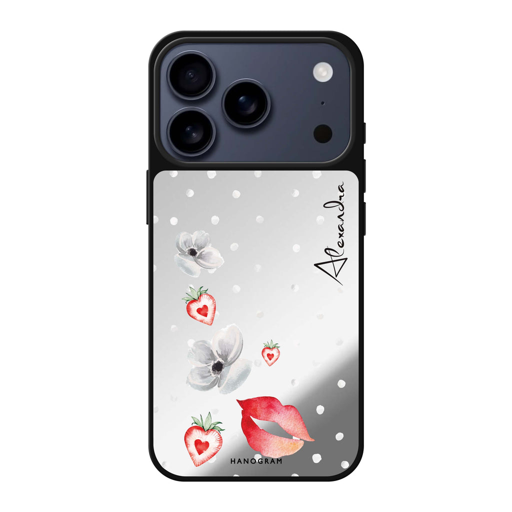 The First Date 情人節 iPhone 17 Pro Max 鏡面手機殼主圖