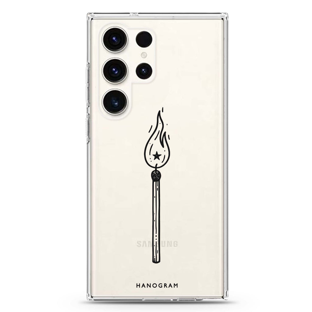 A Match Full of Stars Samsung Galaxy 水晶透明保護殼
