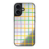 Reflective iPhone 16 Mirror Case –Abstract Doodles Pattern Design
