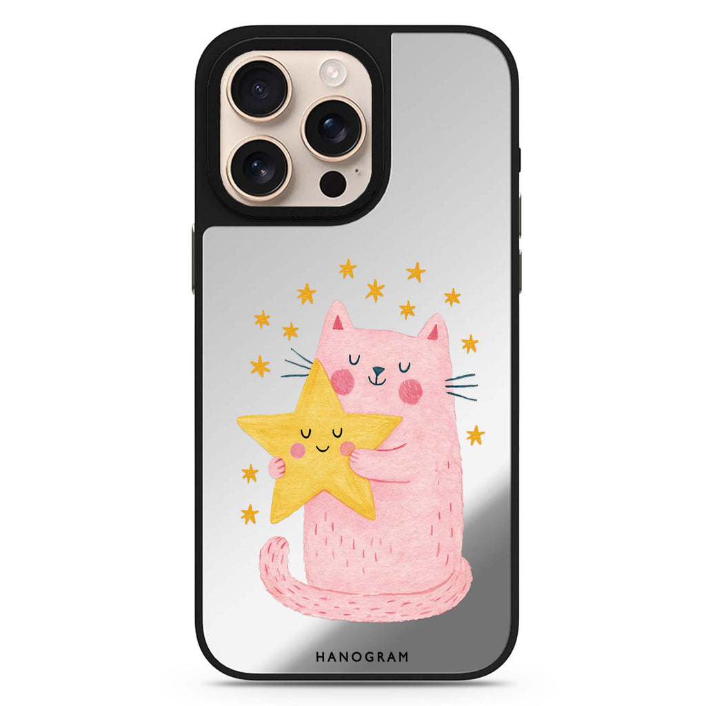 A Star in My Paws 鏡面手機殼
