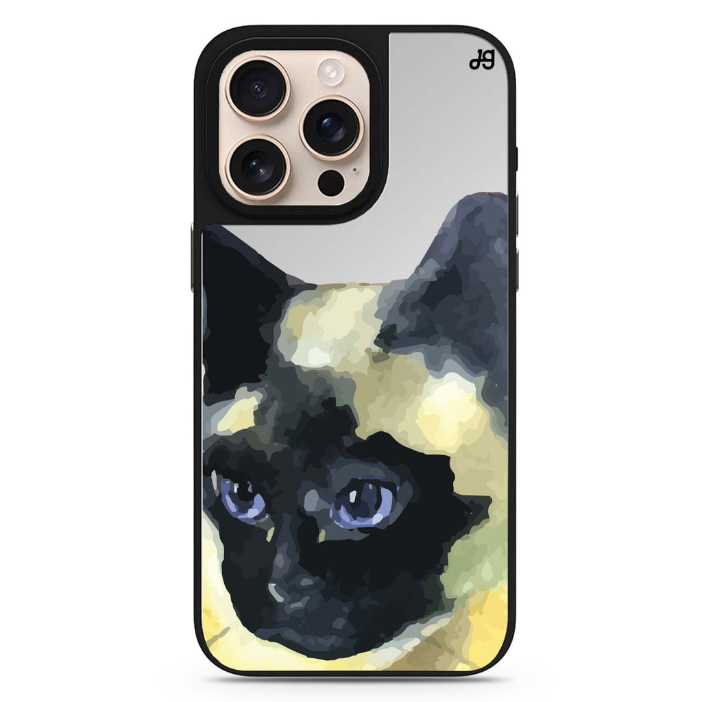 Watercolour Cat 鏡面手機殼