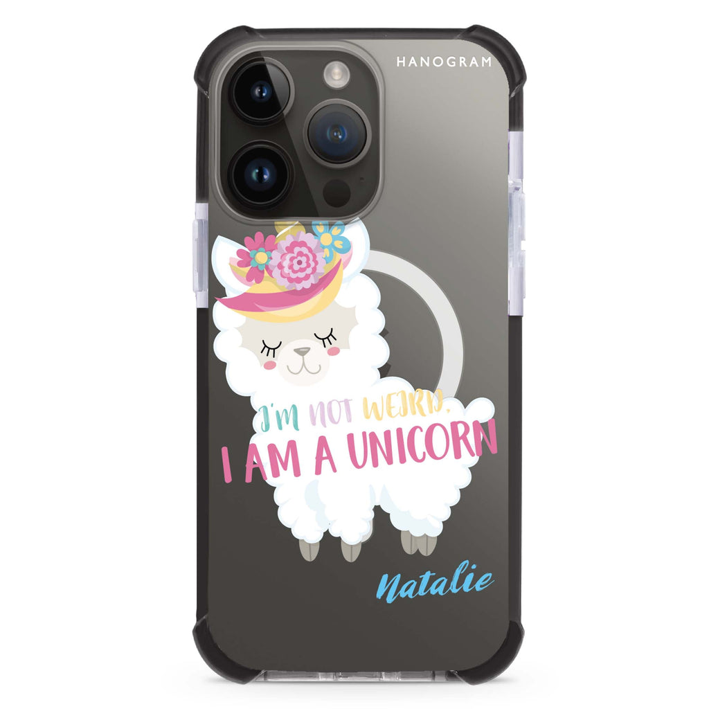 I am a llamacorn iPhone Magsafe 兼容超強防摔保護殼