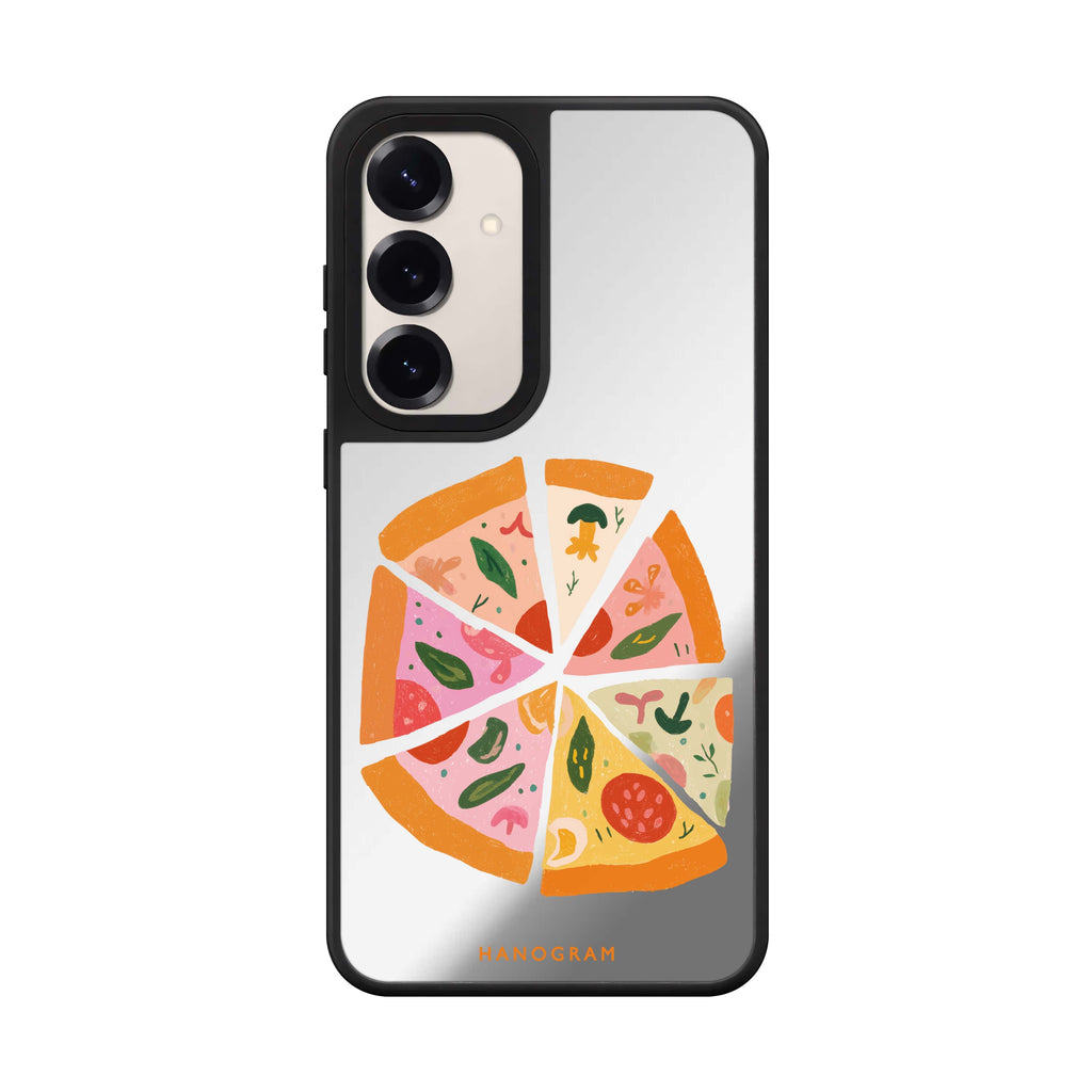 Pastel Pizza Dream 鏡面手機殼