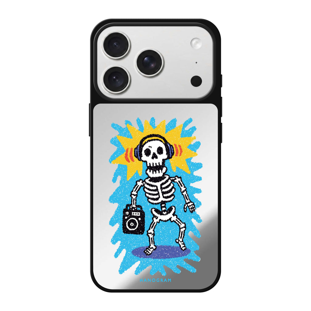 Retro Bones 鏡面手機殼