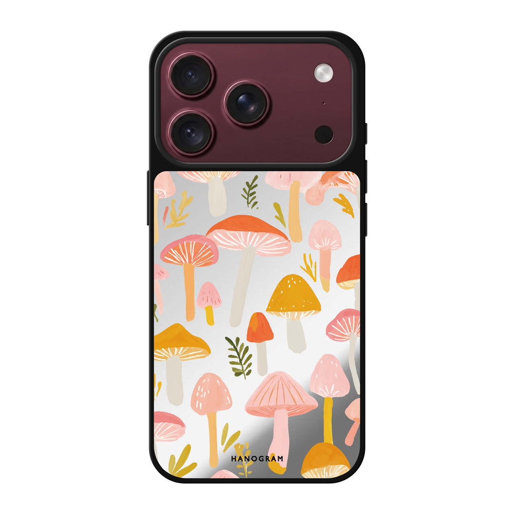 Blushing Mushrooms 鏡面手機殼