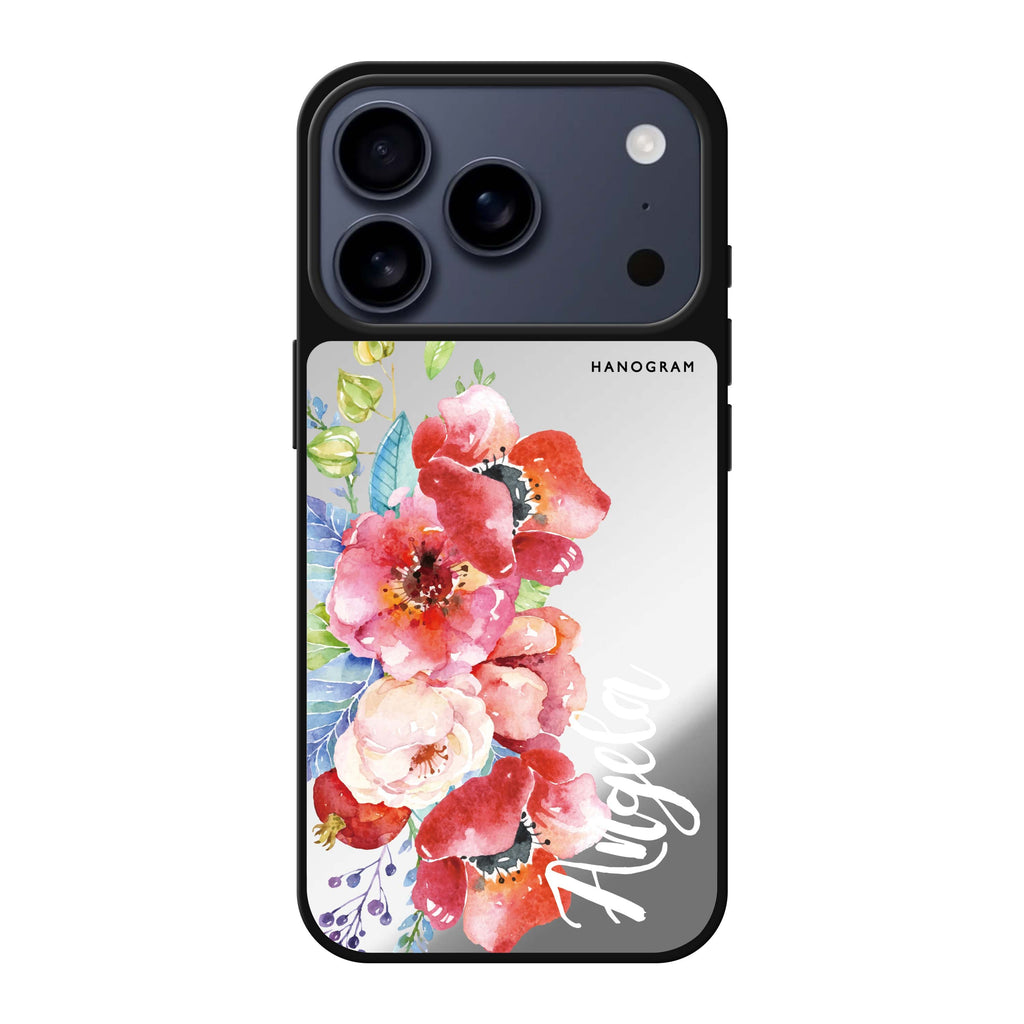 Poppies 花卉 iPhone 17 Pro Max 鏡面手機殼主圖