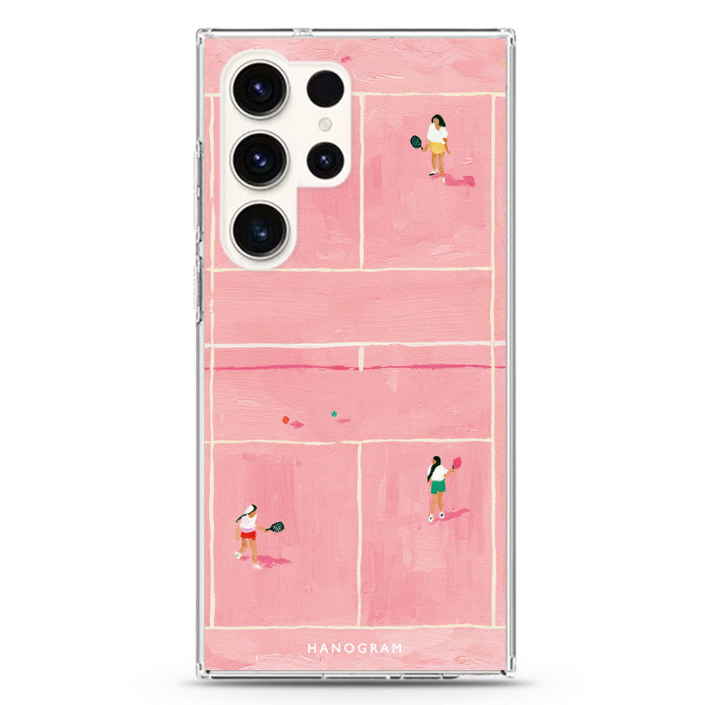Rally in Rose Pink Samsung Galaxy 水晶透明保護殼