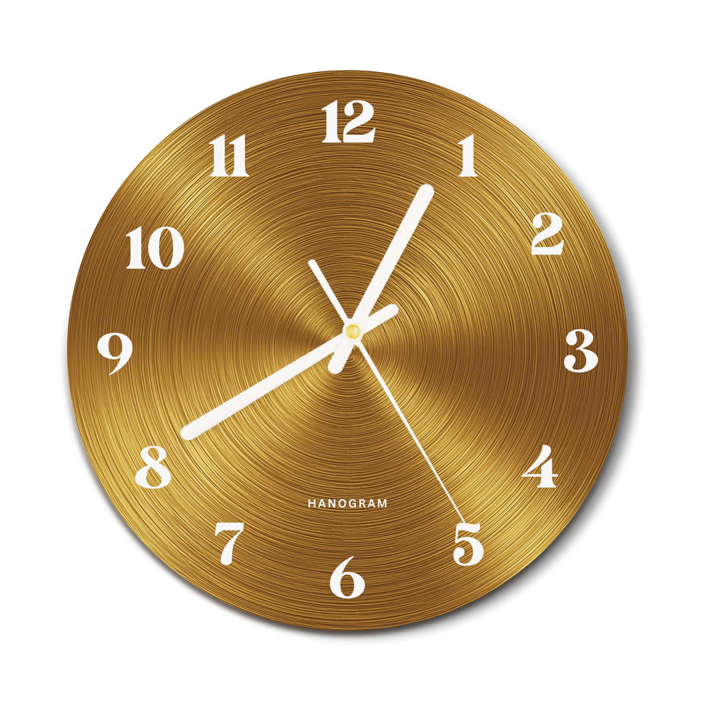 Golden Spiral Luxe 掛鐘