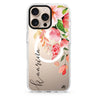 Watercolor Blossom Magsafe 兼容水晶透明保護殼