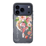 Watercolor Blossom iPhone 17 Pro Max MagSafe 水晶透明保護殼 花卉圖案設計 可自訂名字 圖1
