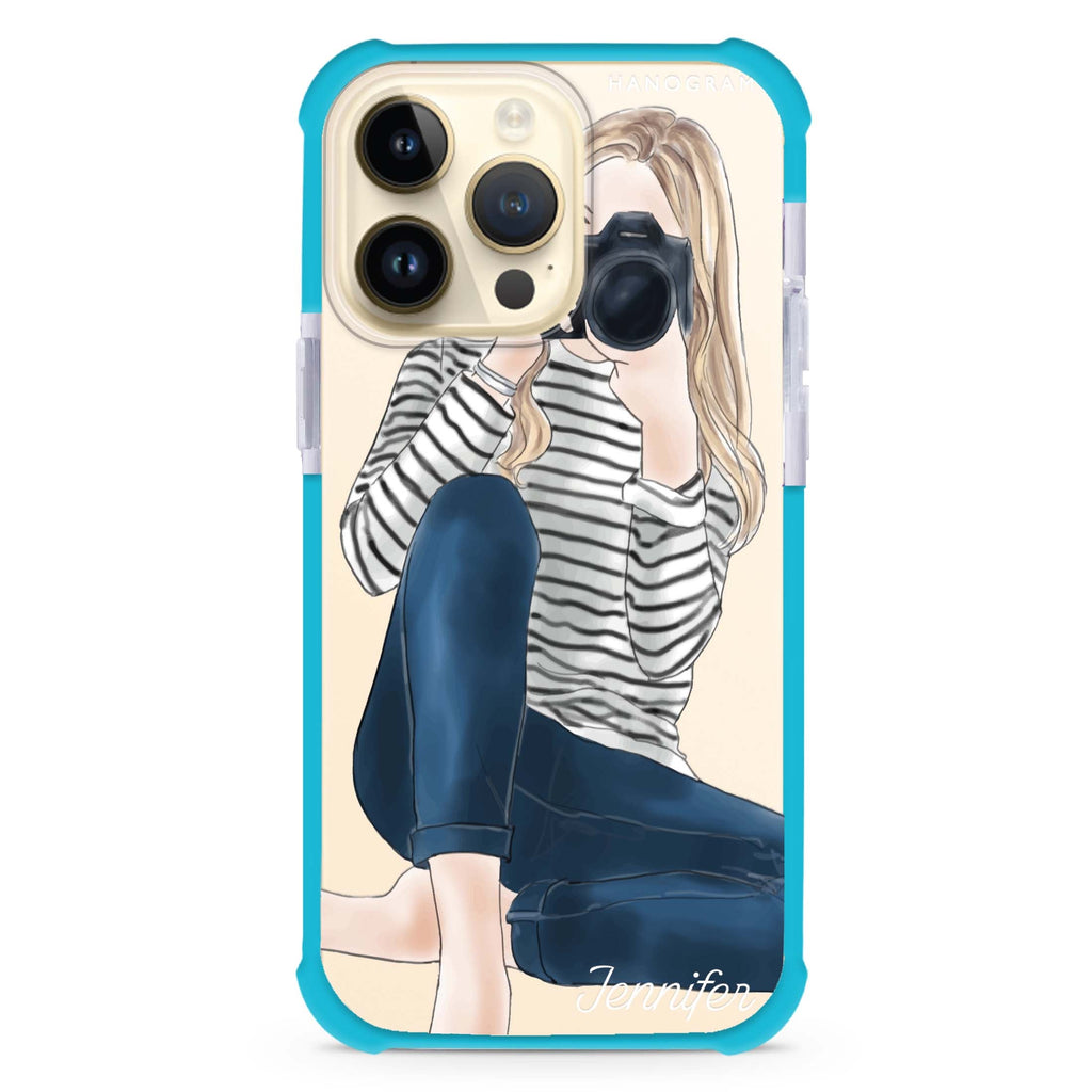 Camera girl III iPhone Magsafe 兼容超強防摔保護殼