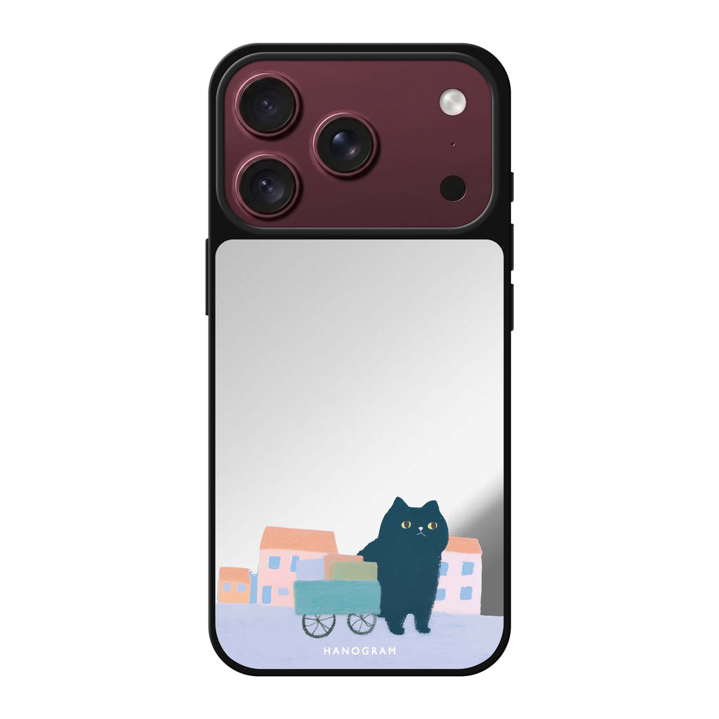 Purrfect New Home 鏡面手機殼