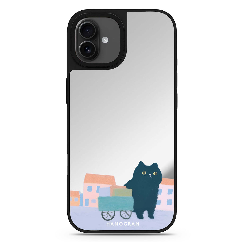 Purrfect New Home iPhone 17 鏡面手機殼 主圖設計