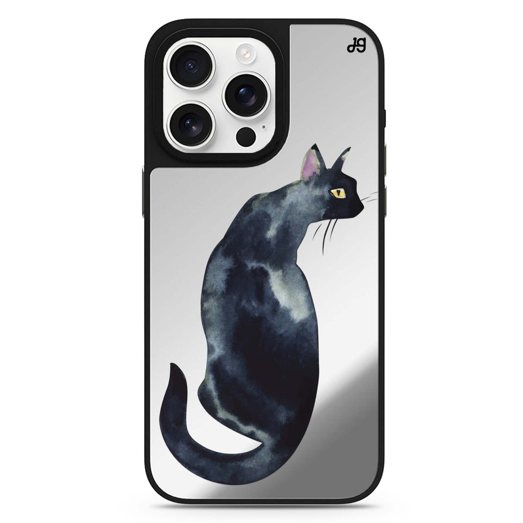 Watercolour Cat 鏡面手機殼