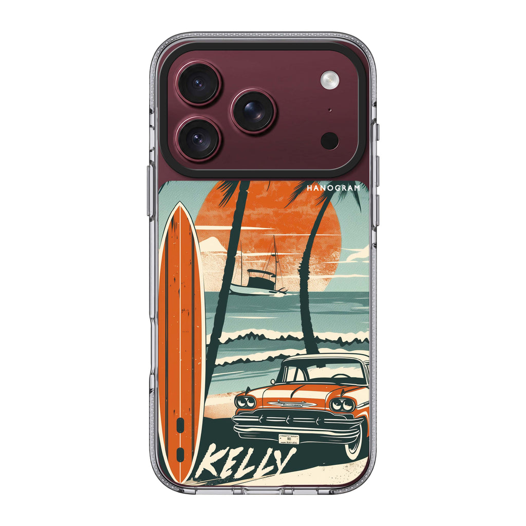 Surf Vibes 水晶透明保護殼
