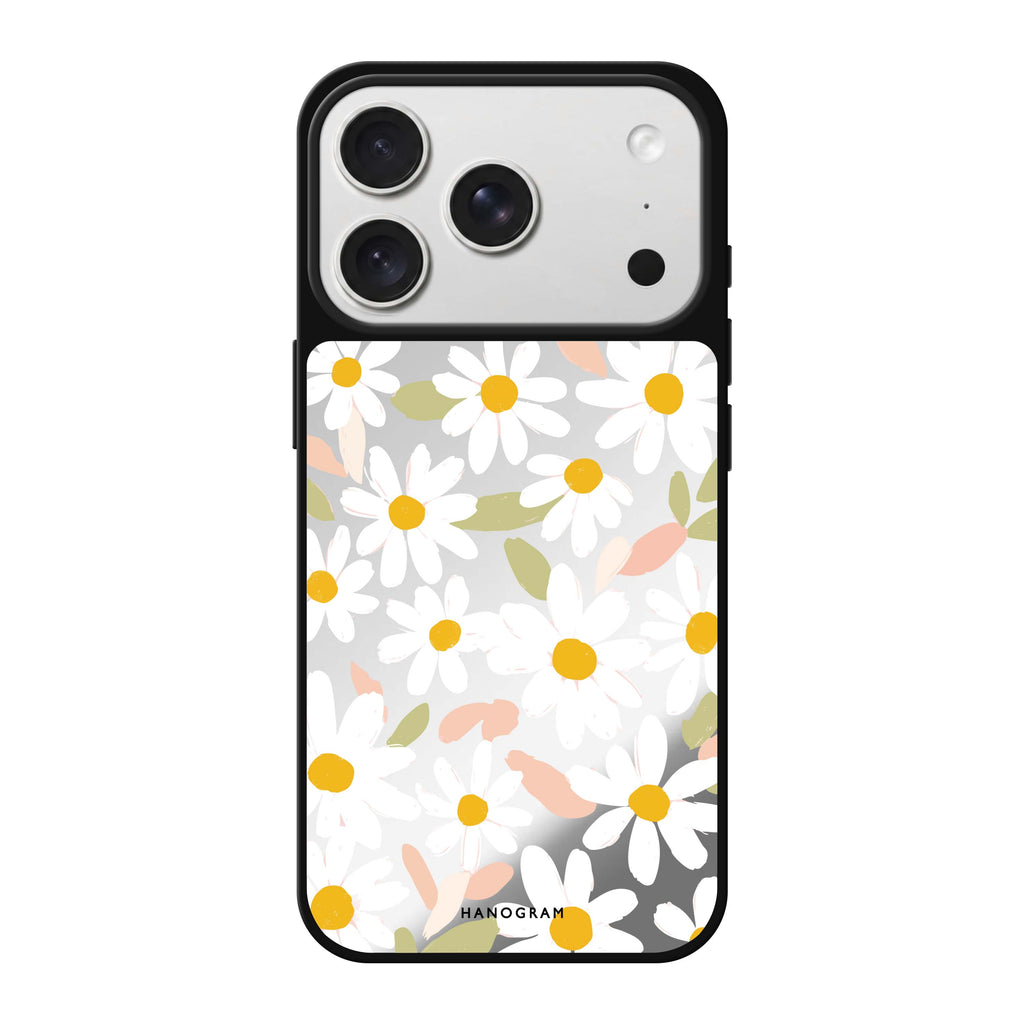 Blush Daisy Field 鏡面手機殼