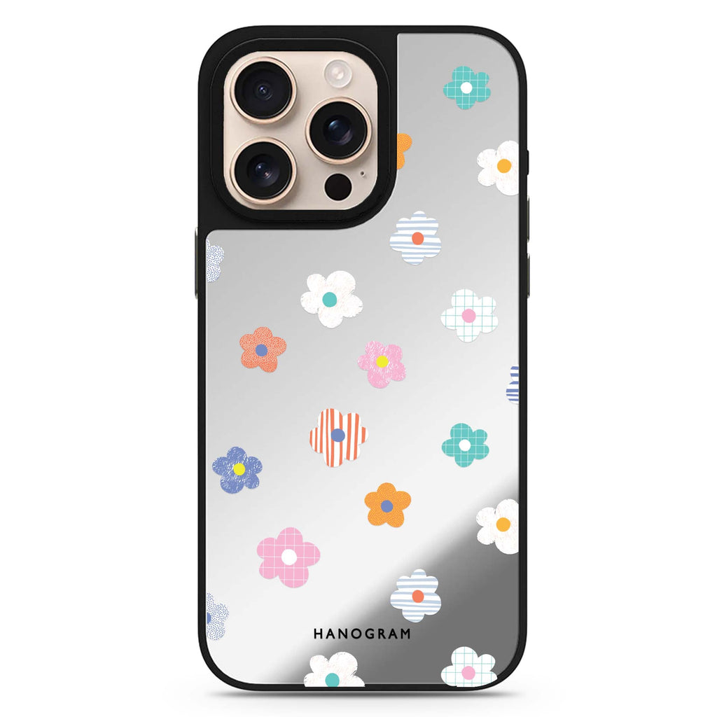 Floral Pattern 鏡面手機殼