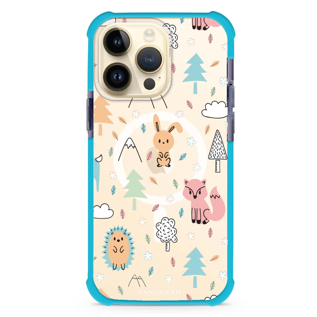 Whimsy Wildlife iPhone Magsafe 兼容超強防摔保護殼