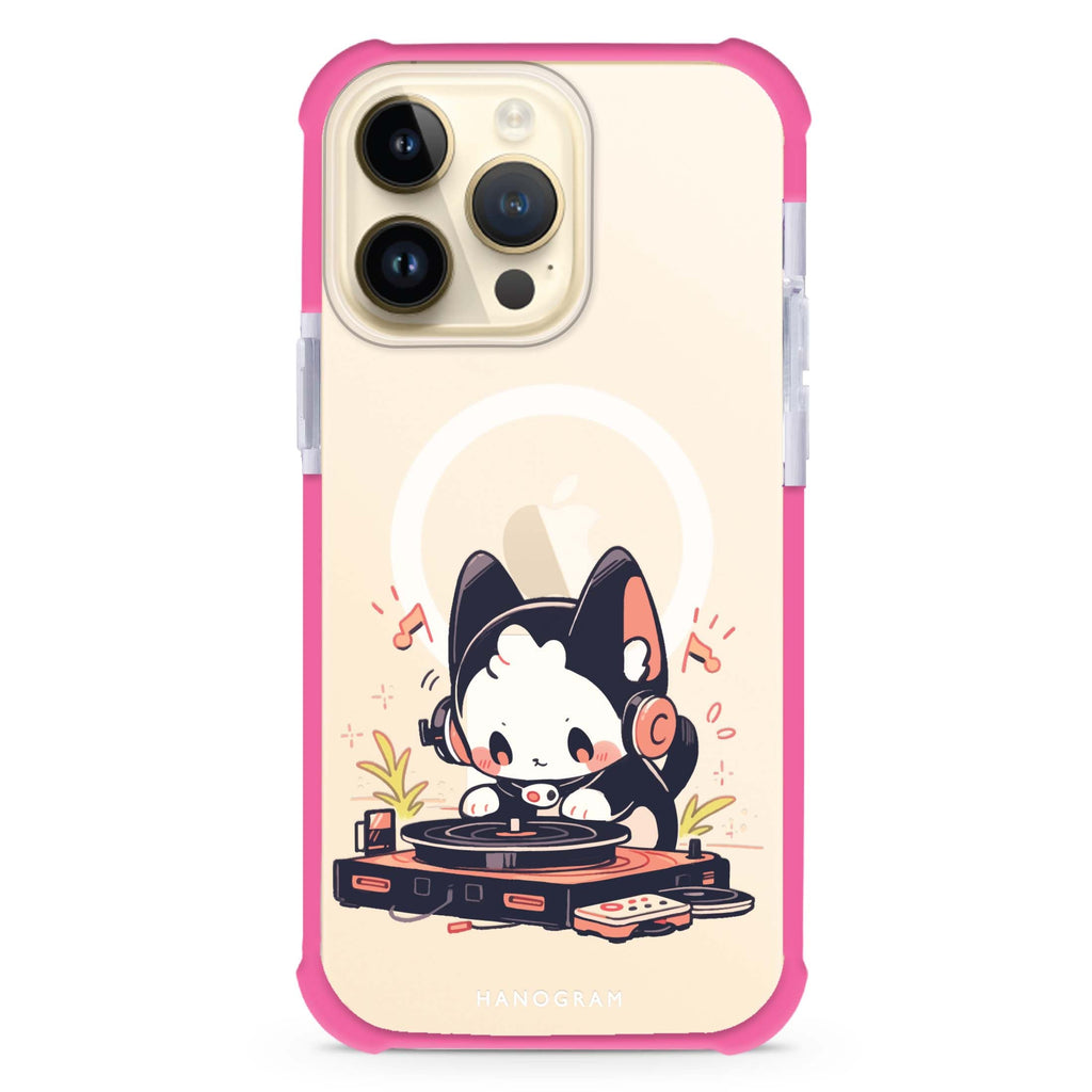 DJ Paws Play iPhone Magsafe 兼容超強防摔保護殼