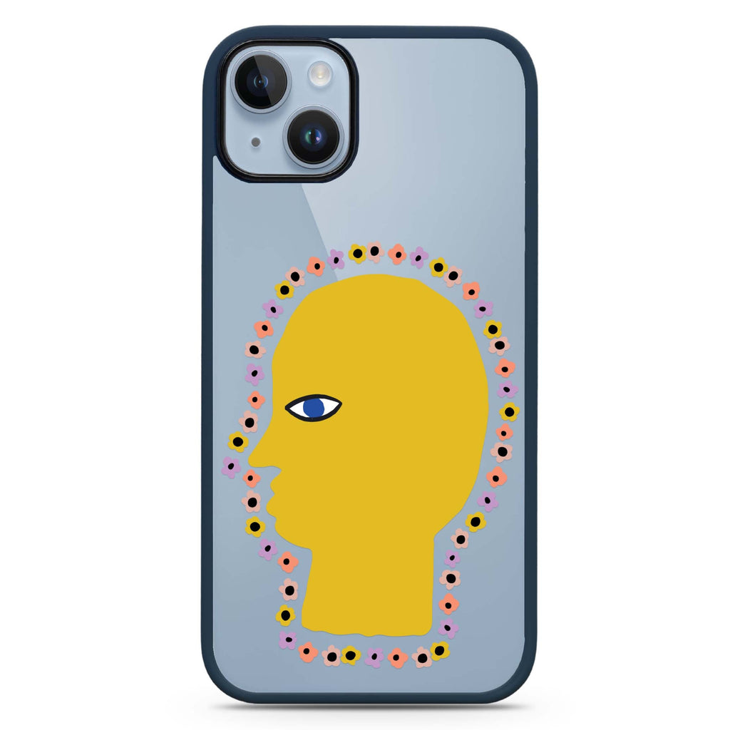Floral Brain iPhone 15 Plus 防衝擊保護殼