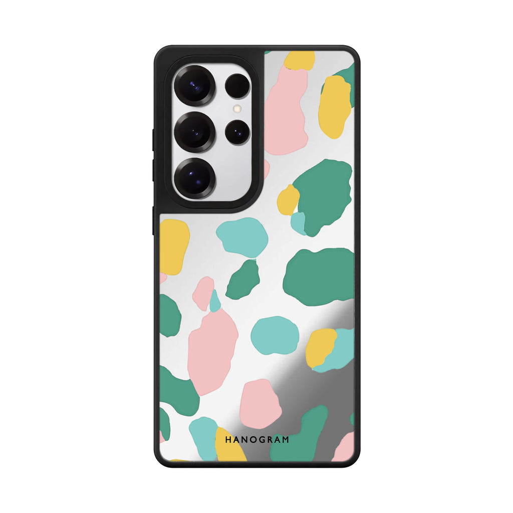 Cotton Candy Leopard 鏡面手機殼