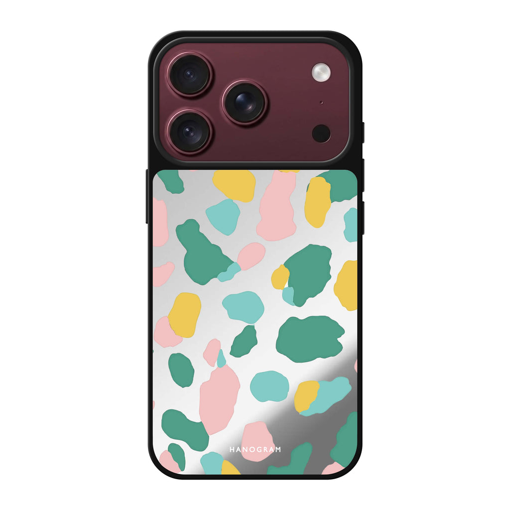 Cotton Candy Leopard 鏡面手機殼