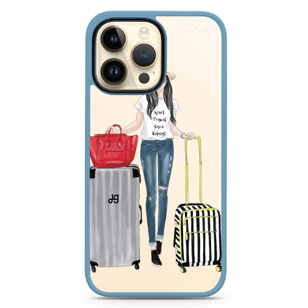 Travel girl I 防衝擊保護殼