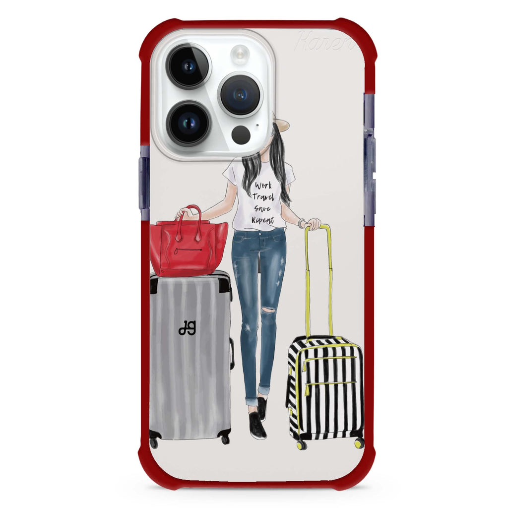Travel girl I 超強防摔保護殼