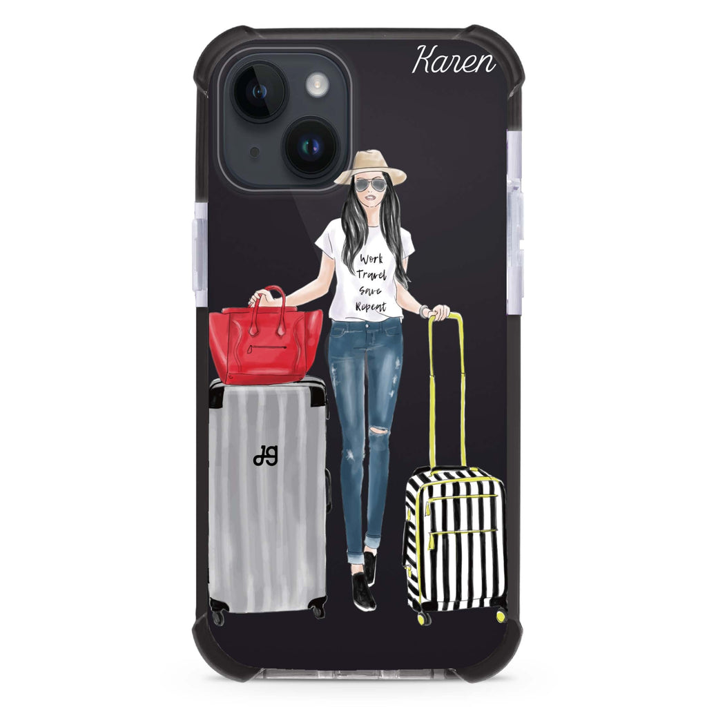 Travel girl I 超強防摔保護殼