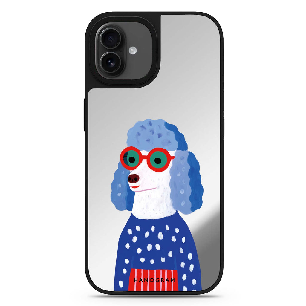 Groove Doggo iPhone 17 狗狗鏡面手機殼 主圖設計
