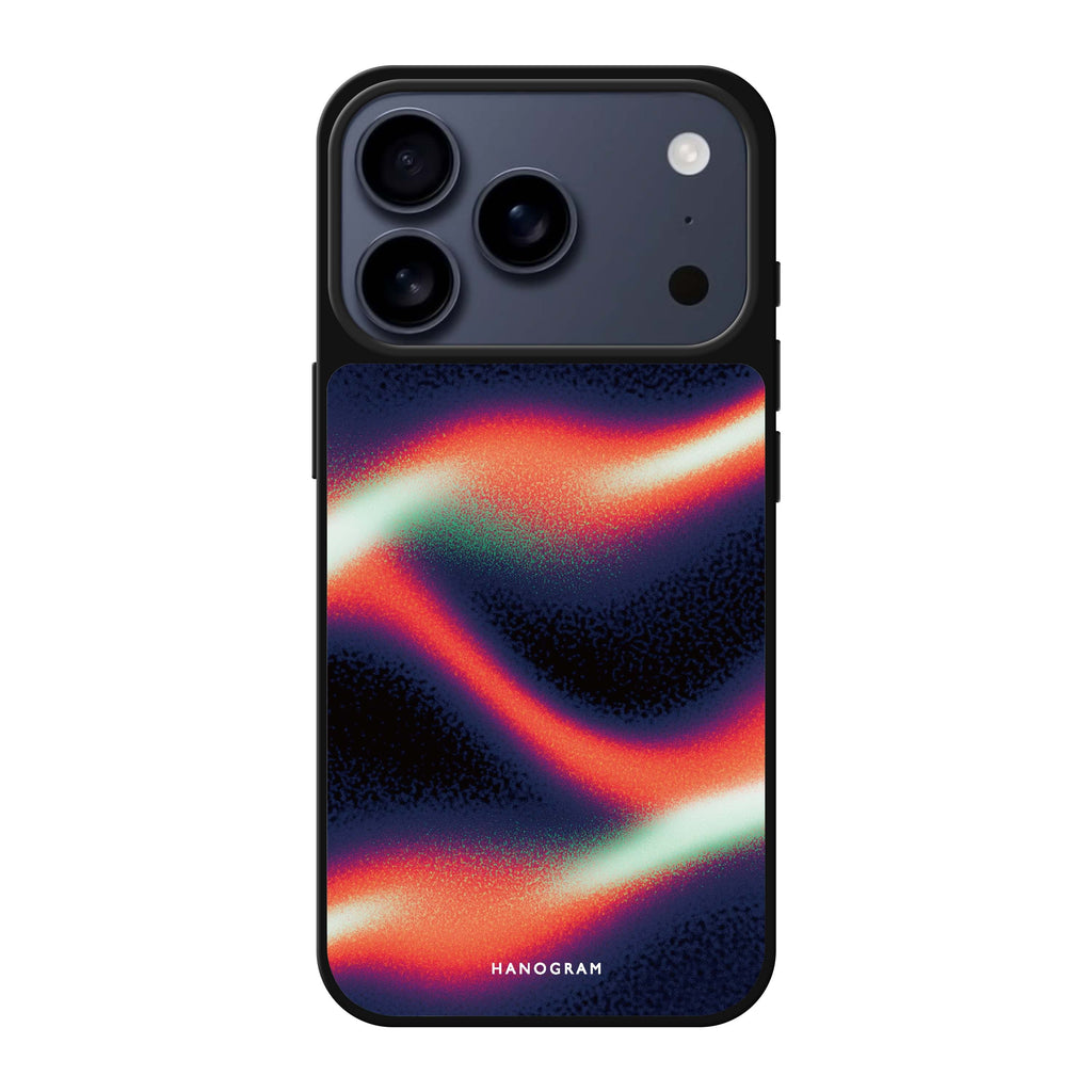 Neon Drift 圖案 iPhone 17 Pro Max 鏡面手機殼主圖