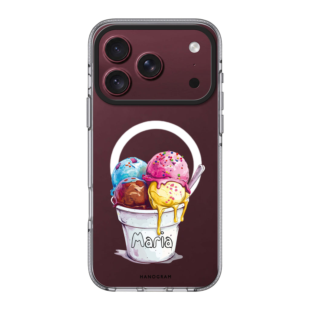 Sweet Scoops 水晶透明保護殼