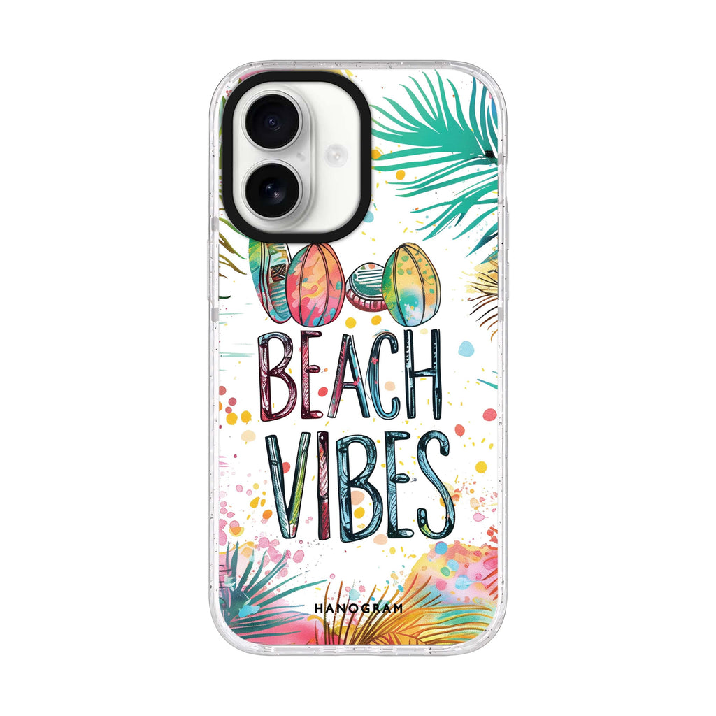 Paradise Found iPhone 17 水晶透明保護殼正面展示