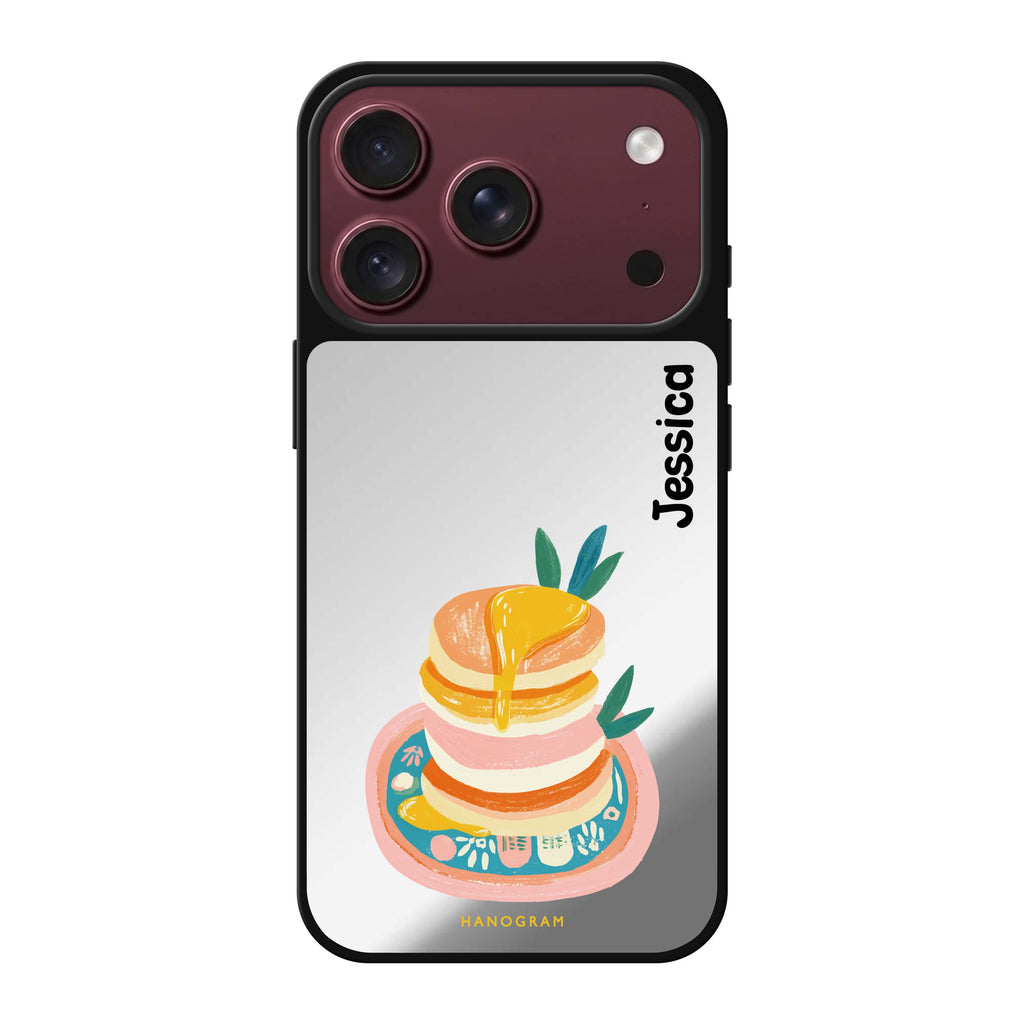 Blush Pancake Stack 鏡面手機殼