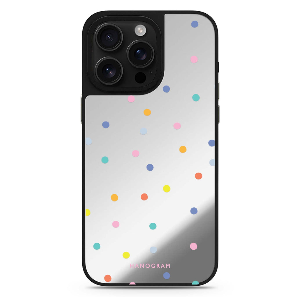 Colourful Dot Pattern 鏡面手機殼