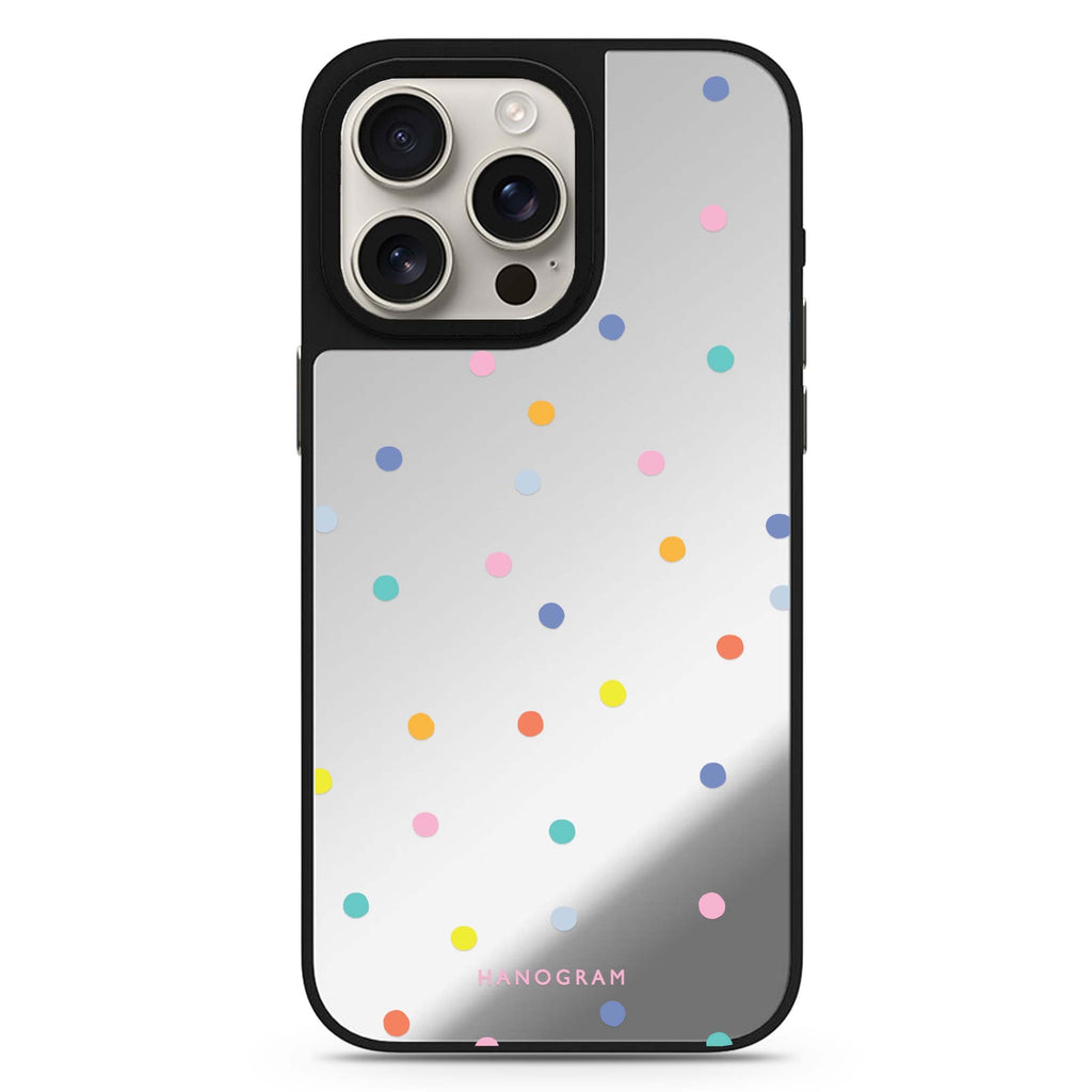 Colourful Dot Pattern 鏡面手機殼