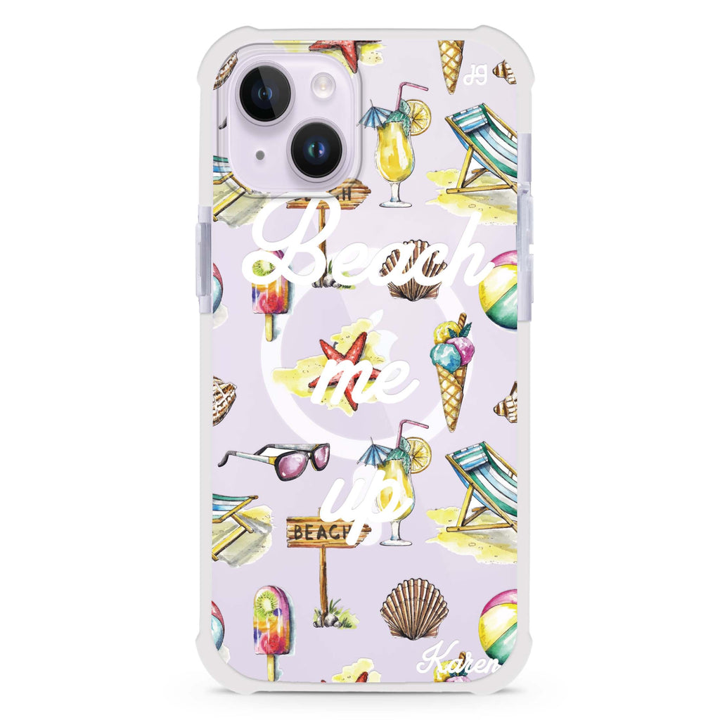 Beach me up iPhone 15 Plus Magsafe 兼容超強防摔保護殼