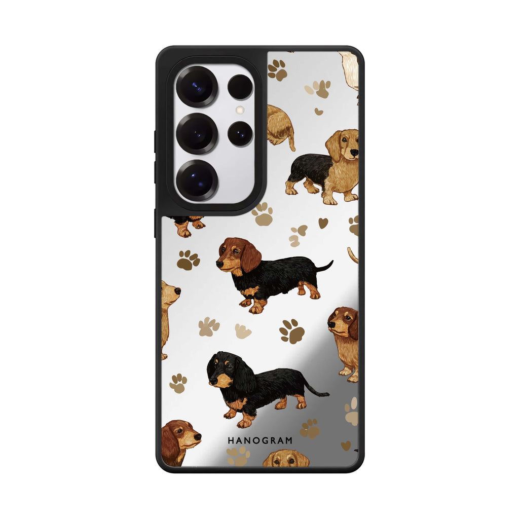Pawprints of Love 鏡面手機殼