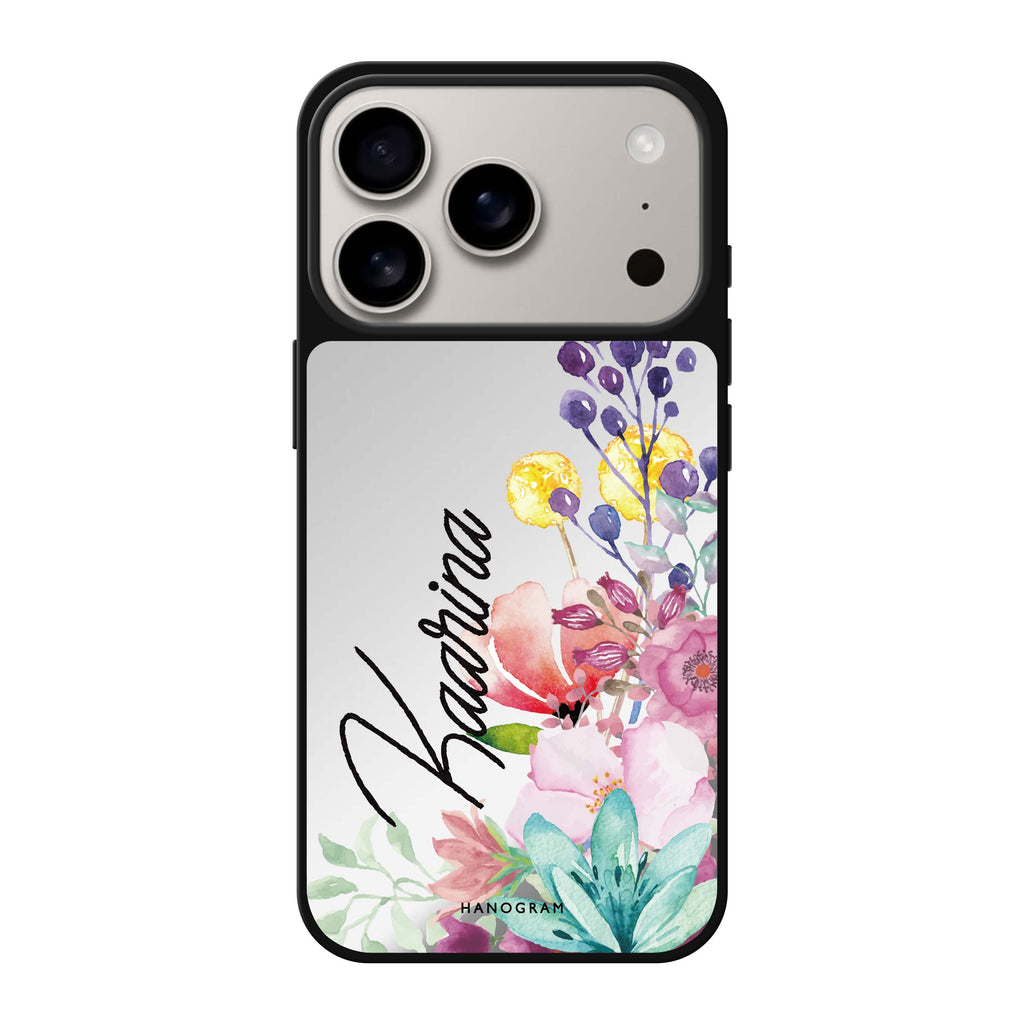 Precious Garden Florals 花卉 iPhone 17 Pro Max 鏡面手機殼主圖