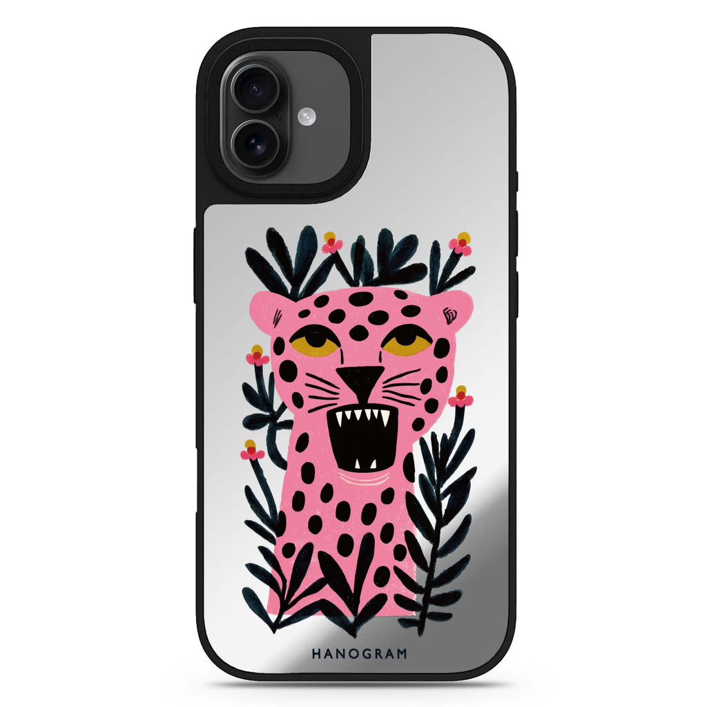 Leopard’s Move iPhone 17 動物紋鏡面手機殼 主圖設計